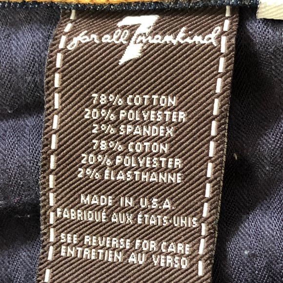 7 For All Mankind Mid Rise Bootcut Jeans - Picture 10 of 12